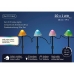 Conjunto de estacas LED para jardim Lumineo 491763 Mini Cogumelo Multicolor (20 Unidades)