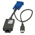 Adaptador USB para VGA LINDY 39634 Preto/Azul