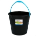 Găleată cu toartă Colorbaby Negru 10 L 29,5 x 26 x 28,5 cm (6 Unități)