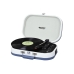 Gramofon Trevi TT 1020 BT USB Stereo Bluetooth Punjiva baterija Turkizno