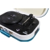 CD Player Trevi TT 1020 BT USB Stereo Bluetooth Baterie reîncărcabilă Turquoise