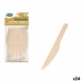 Messen Set Algon Hout 12 Onderdelen 16,5 cm (24 Stuks)