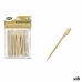 Barbecuespiesset Algon Bamboe 100 Onderdelen 10,5 cm (18 Stuks)