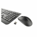 Teclado e Rato sem Fios Cherry JD-0710ES-2 Preto Qwerty espanhol QWERTY