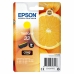 Újrahasznosított Tintapatron Epson C13T33444012 Sárga