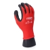 Gants de travail EDM Tactile Nitrile Industriels Rouge Lycra