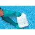 Arbejdshandsker JUBA Grøn Satin finish Nitril Swimmingpool