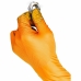 Ръкавици за Еднократна Употреба JUBA Grippaz Кутия Без прах Оранжев Нитрилен (50 броя)