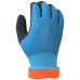 Gants de travail JUBA Polyester Nylon Nitrile Chaud Bleu