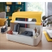 Scatole Portaoggetti Leitz Cosy Giallo ABS 21,4 x 19,6 x 36,7 cm Maniglia per il trasporto