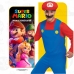 Costume per Adulti Super Mario Lux 3 Pezzi