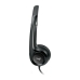 Hoofdtelefoon met microfoon Logitech 981-000406 Zwart