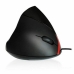 Souris Optique Ergonomique Ewent EW3156 1000 dpi USB Noir Rouge/Noir