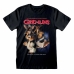 Camiseta de Manga Corta Gremlins Homeage Style Negro Unisex