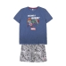 Pijama Marvel Cinzento (Adultos) Homem