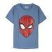 Děstké Tričko s krátkým rukávem Spider-Man Modrý