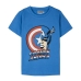 Camisola de Manga Curta Infantil The Avengers Azul