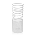 Umbrella stand Versa Nimes White Metal (20 x 50 x 20 cm)