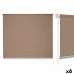 Rolgordijn 150 x 180 cm Beige Stof Plastic (6 Stuks)