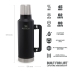 Thermos Stanley LEGENDARY CLASSIC Nero Acciaio inossidabile 1,9 L