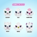 Animale di Peluche Canal Toys Neon Bianco