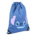 Rugtas met Koordjes Disney Blauw 29 x 40 x 1 cm