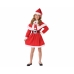 Costume per Bambini 69208 7-9 Anni Rosso Natale (4 Pezzi)