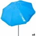 Parasol Aktive Azul Alumínio Aço 220 x 207,5 x 220 cm (6 Unidades)