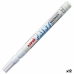 Rotulador permanente Uni-Ball PX-20 Branco (12 Unidades)