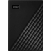 Ārējais cietais disks Western Digital My Passport 4TB Melns