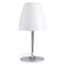 Bordlampe Hvid Sølvfarvet Metal Krystal Jern Hierro/Cristal 60 W 220 V 240 V 220 -240 V 28 x 28 x 56 cm