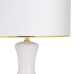 Asztali lámpa Fehér Aranysàrga vászonanyag Kerámia 60 W 220 V 240 V 220-240 V 34 x 34 x 51 cm