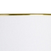 Asztali lámpa Fehér Aranysàrga vászonanyag Kerámia 60 W 220 V 240 V 220-240 V 34 x 34 x 51 cm