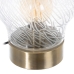 Lampă de masă Auriu* Metal Geam Alamă Fier 40 W 220 V 240 V 220-240 V 23 x 23 x 30 cm