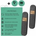 Стационарный телефон Logicom DECT ILOA 255T DUO Чёрный