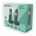 Teléfono Fijo Logicom DECT ILOA 250 DUO Negro