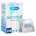 Preservativos Invisible Extra Sensitivo Durex 24 Unidades