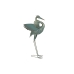 Decorative Figure DKD Home Decor Blue Metal Heron (35 x 48 x 83 cm)