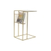 Porta-revistas DKD Home Decor Dourado Metal Espelho 48 x 35 x 71 cm