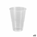 Set van herbruikbare glazen Algon Plastic Transparant 25 Onderdelen 500 ml (12 Stuks)