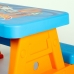 Set van kindertafel en mand Hot Wheels Blauw Oranje Plastic 69 x 42 x 79 cm