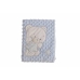 Couverture de bébé Ours Broderie Bleu Double