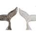 Decoratieve figuren Home ESPRIT Wit Natuurlijk Mediterrane Decapé 25 x 6 x 33 cm (2 Stuks)