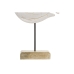 Figură Decorativă Home ESPRIT Alb Natural Pește Mediterană 18 x 5 x 24 cm