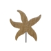 Decorative Figure Home ESPRIT White Natural Star Mediterranean 18 x 5 x 28 cm