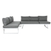 Bank en tafel set Home ESPRIT Metaal 130 x 68 x 65 cm