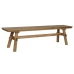 Panca Home ESPRIT Marrone Legno di pino 180 x 35 x 47 cm