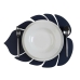 Placemat Versa Blad van een plant Blauw 35 x 44,5 cm