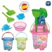 Set de jouets de plage Juinsa 20 x 41 cm Sirène