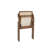 Jedálenská stolička DKD Home Decor Tmavo hnedá Ratan Vintage Brest (45 x 45 x 79 cm)